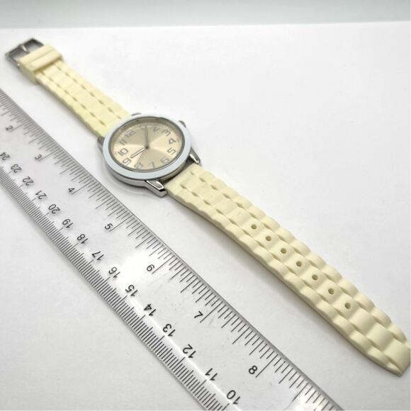 White Retro Men's Watch - Picture 4 of 5